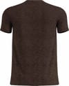 Odlo + Essential Seamless Tee Crew Neck SS M Brown Granite Melange