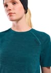 Odlo + Essential Seamless Tee Crew Neck SS W Reflecting Pond Melange - 6