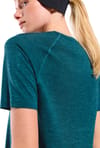 Odlo + Essential Seamless Tee Crew Neck SS W Reflecting Pond Melange - 8