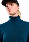 Odlo + Essential Thermal Mid Layer 1/2 Zip W Brown Granite - 6