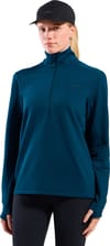 Odlo + Essential Thermal Mid Layer 1/2 Zip W Orchid Ice - 3