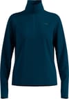 Essential Thermal Mid Layer 1/2 Zip W Reflecting Pond + Odlo