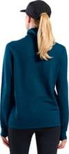 Odlo + Essential Thermal Mid Layer 1/2 Zip W Reflecting Pond - 4