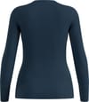 Odlo + Merino 200 80 Years Baselayer Top Crew Neck W Dark Sapphire