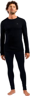 Odlo + Merino 260 Baselayer Top Crew Neck M Black - 5