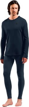 Odlo + Merino 260 Baselayer Top Crew Neck M Dark Sapphire - 3