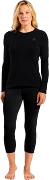 Odlo + Merino 260 Baselayer Top Crew Neck W Black - 5