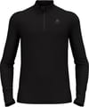 Merino 260 Baselayer Top Turtle Neck Half Zip W Black + Odlo