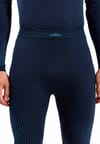 Odlo + Performance Warm Baselayer Bottom Long M Dark Sapphire - 6