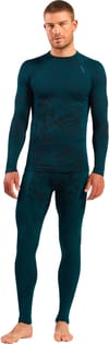 Odlo + Performance Warm Baselayer Bottom M Reflecting Pond - 5