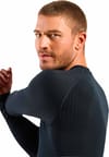 Odlo + Performance Warm Baselayer Top Crew Neck M Black - 6