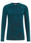 Performance Warm Baselayer Top Crew Neck M Reflecting Pond + Odlo