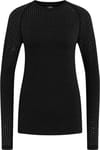 Performance Warm Baselayer Top Crew Neck W Black + Odlo