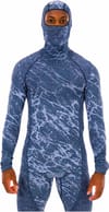Odlo + Performance Warm Baselayer Top Facemask M Dark Sapphire