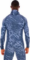 Odlo + Performance Warm Baselayer Top Facemask M Dark Sapphire - 3