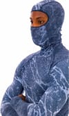 Odlo + Performance Warm Baselayer Top Facemask M Dark Sapphire - 5
