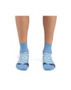 On Running + Performance Mid Sock 1 W Meadow Niagara