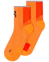 Performance Run Sock Mid U Tangerine Flame + On Running