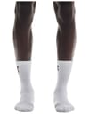 On Running + Logo Sock High 3P White