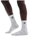 On Running + Logo Sock High 3P White - 3