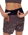 On Running + Trail Shorts W Mulberry