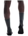 On Running + Performance Run Sock High Black Eclipse - 3