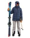 Orage + Riya Synthetic Down Jacket Deep Blue - 3