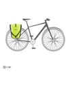 Ortlieb + Back-Roller High Visibility 20L Neon Yellow / Black Reflective - 5