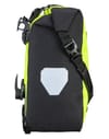 Ortlieb + Front-Roller High Visibility (Paire) 25L Neon Yellow-Black Reflective