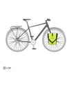 Ortlieb + Front-Roller High Visibility (Paire) 25L Neon Yellow-Black Reflective - 4