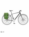 Ortlieb + Bike-Packer Plus 42L Kiwi - Moss Green - 9