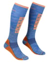 Ski Compression Long Socks M Safety Blue + Ortovox