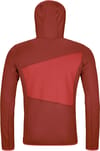 Ortovox + Fleece Grid Hoody M Clay Orange