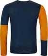 Ortovox + 185 Rock'N'Wool Long Sleeve M Deep Ocean