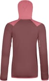 Ortovox + Fleece Grid Hoody W Mountain Rose