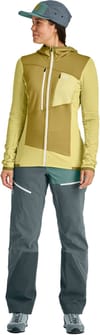 Ortovox + Fleece Grid Hoody W Mountain Rose - 3