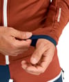 Ortovox + Fleece Grid Jacket M Clay Orange - 5