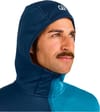 Ortovox + Fleece Light Grid Zn Hoody M Dark Arctic Grey - 5