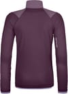 Ortovox + Fleece Grid Jacket W Dark Wild Berry