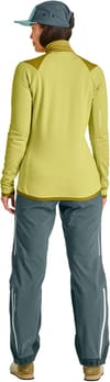 Ortovox + Fleece Grid Jacket W Dark Wild Berry - 4