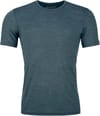 120 Cool Tec Clean T-shirt M Dark Arctic Grey Blend + Ortovox