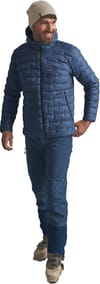 Ortovox + Downwool 180 Hooded Jacket M Blue Nunatak - 3