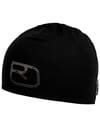 120 Cool Tec Logo Beanie Black Raven + Ortovox