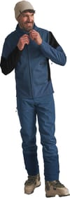 Ortovox + Ortler Softshell Plus Jacket M Blue Nunatak - 9