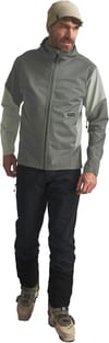 Ortovox + Ortler Softshell Plus Jacket M Dark Sage - 3
