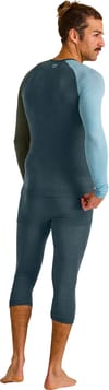 Ortovox + 120 Comp Light Short Pants M Blue Nunatak - 3