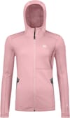 Fleece Hoody W Dawn Rose + Ortovox