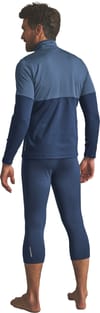 Ortovox + Fleece Light Zip Neck M Blue Nunatak - 4