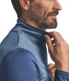 Ortovox + Fleece Light Zip Neck M Blue Nunatak - 5
