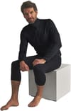 Ortovox + Fleece Light Zip Neck M Black Raven - 5